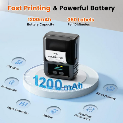 Phomemo M120 Label Printer Image
