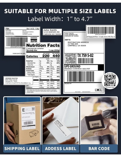 Phomemo Pm-241-bt shipping label printer Image