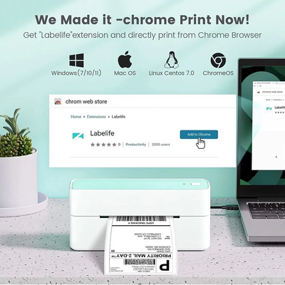 Phomemo Pm-241-bt shipping label printer Image