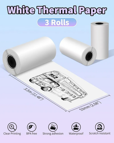 Phomemo T02 printer paper Image