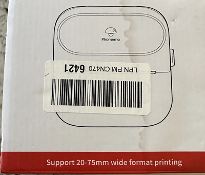 Phomemo M220 black label maker Image