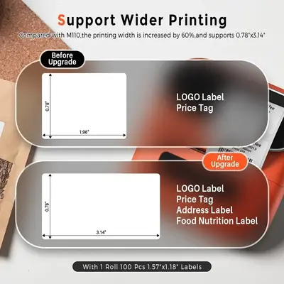 Phomemo M220 black label maker Image