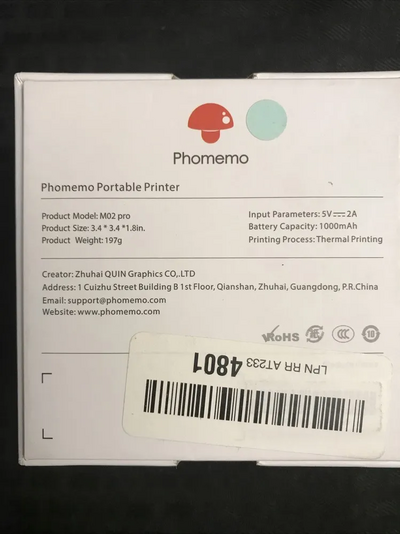 Phomemo M02 pro label printer Image