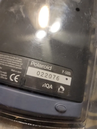 Polaroid P-500 Image