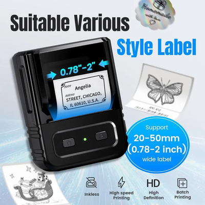 Ponek M102-BK Label Printer Image