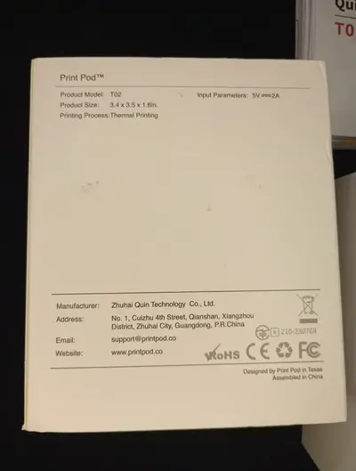 Print Pod T02 Image