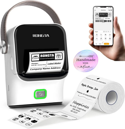 Rongta Label Maker Machine with Tape-R22 Image