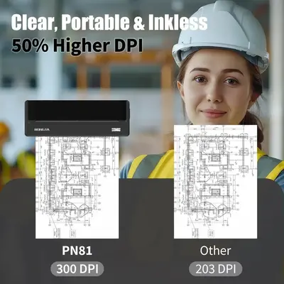 Rongta F81 Portable thermal printer Image