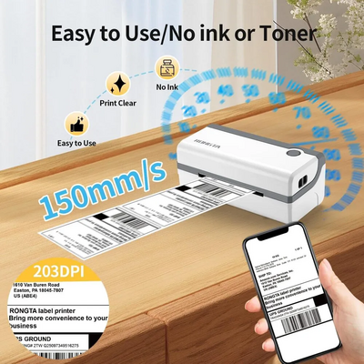 Rongta Thermal Label Printer Bluetooth Image