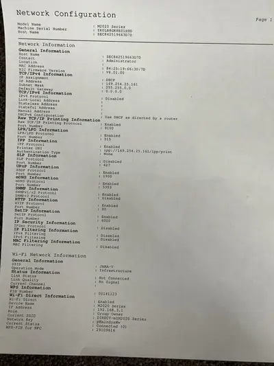 Samsung Xpress m2024w Image