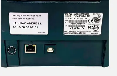 SATO CG408DT-LAN Image