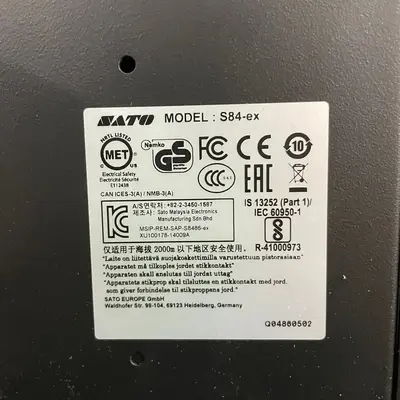 SATO S84-EX Image