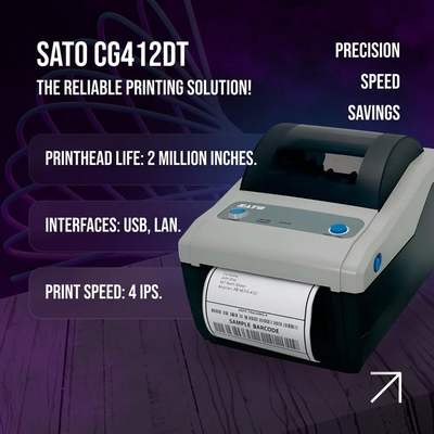 SATO CG412DT Image