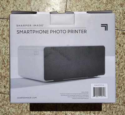 Sharper Image SMARTPHONE PHOTO PRINTER Image