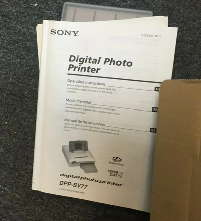 Sony DPP-SV77 Image