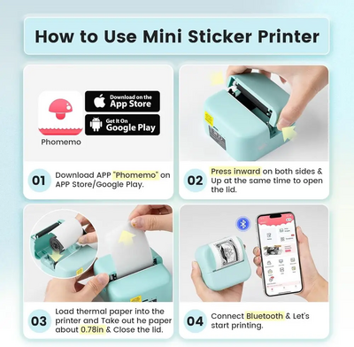 Sticker printer M02L Image