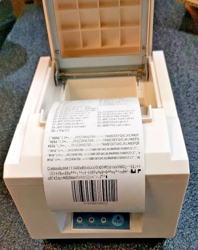 Thermal Receipt P8250 JAW -P8250 WHITE Image