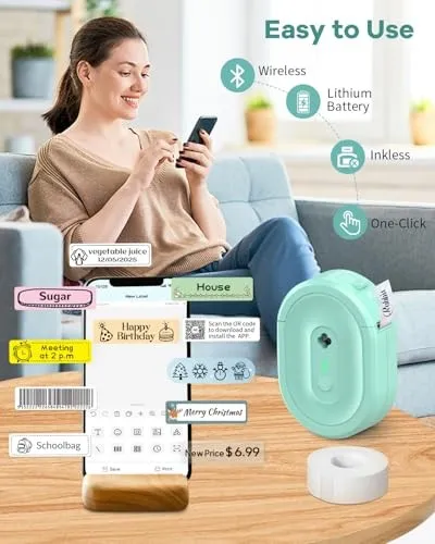Unknown Brand N12 label maker Image