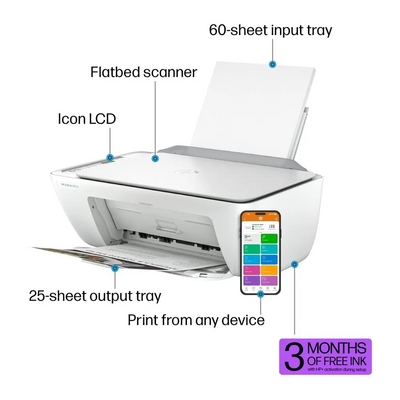 Unknown Brand DeskJet 2852e Wireless All-in-One Color Inkjet Printer Image