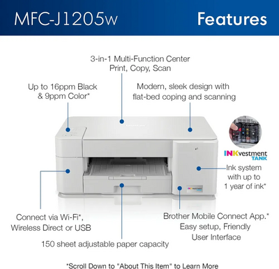 Unknown Brand MFCJ1205W Image