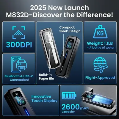 Unknown Brand P-M832D-Bk Image