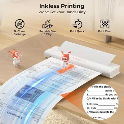 Unknown Brand Munbyn Portable Printer Itp02L Image