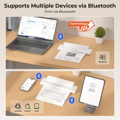 Unknown Brand Munbyn Portable Printer Itp02L Image