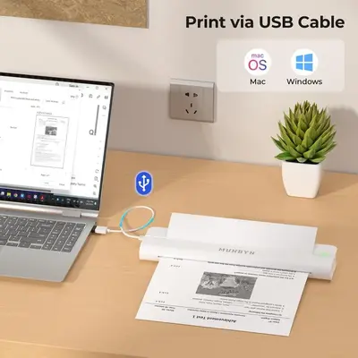 Unknown Brand Munbyn Portable Printer Itp02L Image