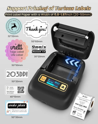 VRETTI K2 label maker machine with tape Image