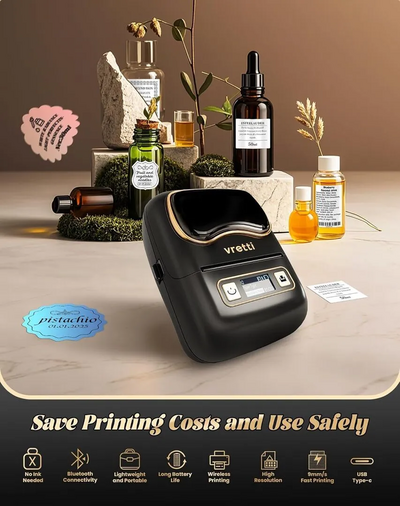 VRETTI K2 label maker machine with tape Image