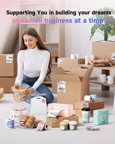 WCZ 245BT Shipping Pink Label Printer Image