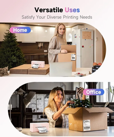 WCZ 245BT Shipping Pink Label Printer Image