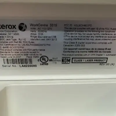 Xerox Workcenter 3315 / dn Image