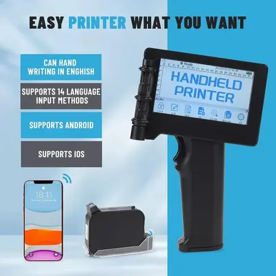 YOULABLE PT-3000 Handheld Inkjet Printer Image