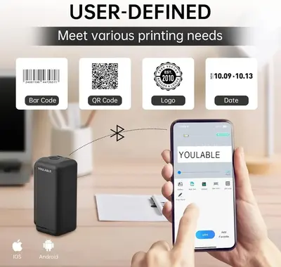YOULABLE Mini Handheld Printer Image