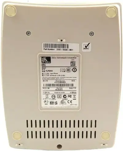Zebra Technology Corporation TLP 2844 Image