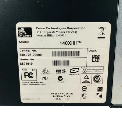 Zebra 140XiIII Plus Image