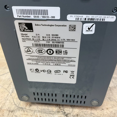 Zebra GX430T Image
