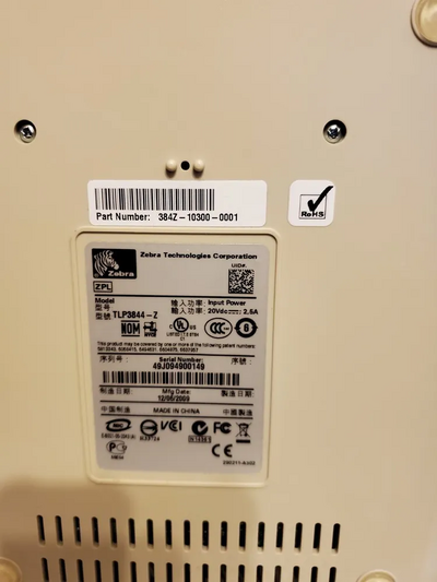 Zebra TLP3844-Z Image