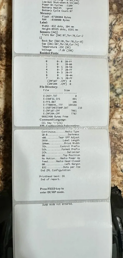 Zebra Zq520 Image