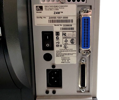 Zebra Z4M Image