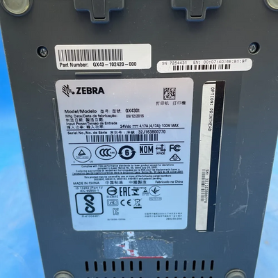 Zebra Gk430t Image