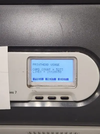 Zebra Zxp series 7 Image