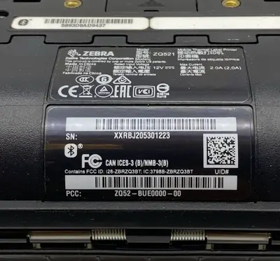 Zebra ZQ521 Image