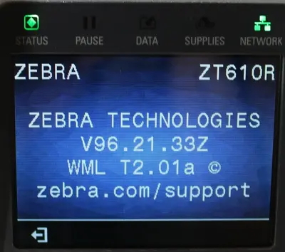 Zebra Zt610r Image