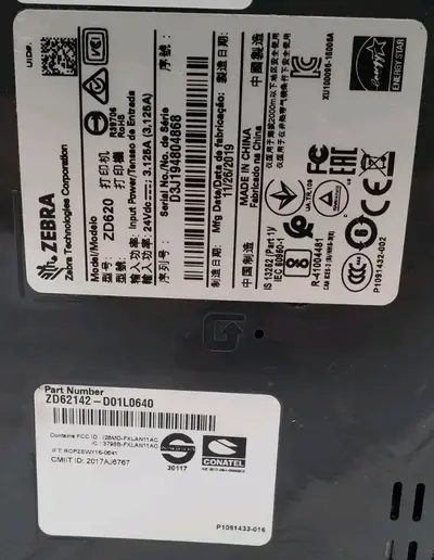 Zebra ZD620 Image