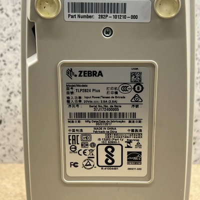 Zebra TLP2824 Plus Image