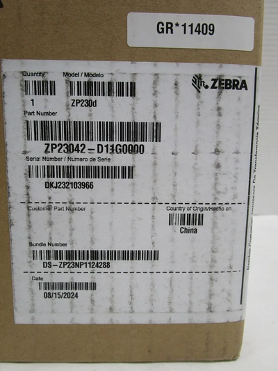Zebra ZP230d Image