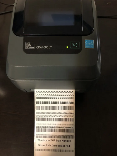 Zebra Gx430t Image