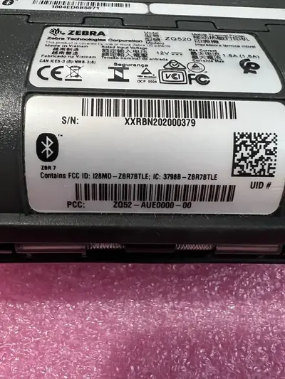 Zebra ZQ52-AUE0000-00 Image